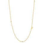 Tai Sideways Initial Necklace