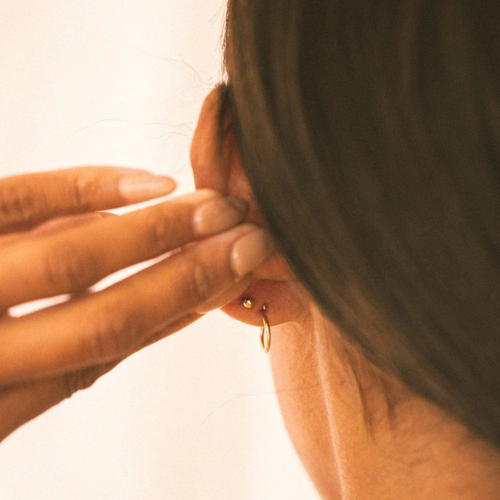 MBM Trinity Bead Live-In Stud Earrings