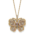 BRI Trust Your Journey Butterfly Necklace