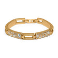 BRI Trust Your Journey Golden Link Bracelet