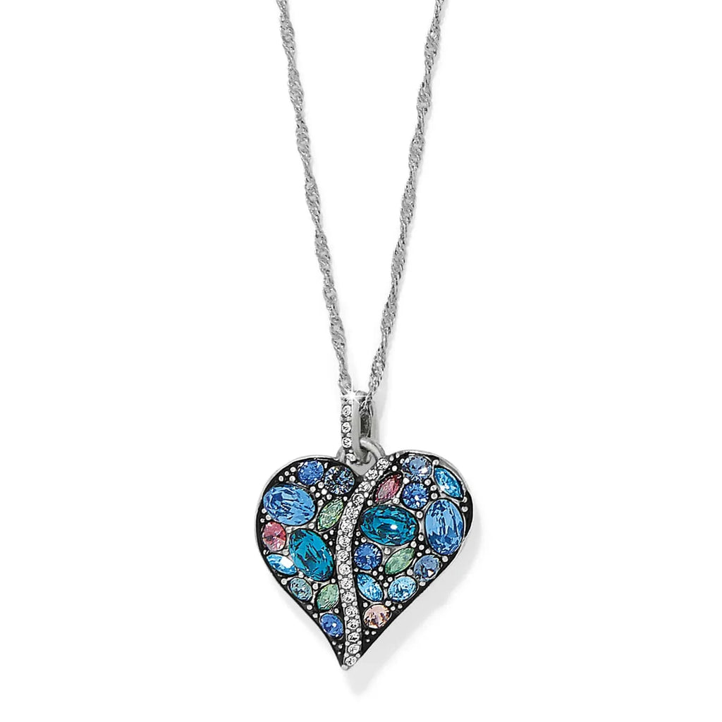 BRI Trust Your Journey Heart Necklace