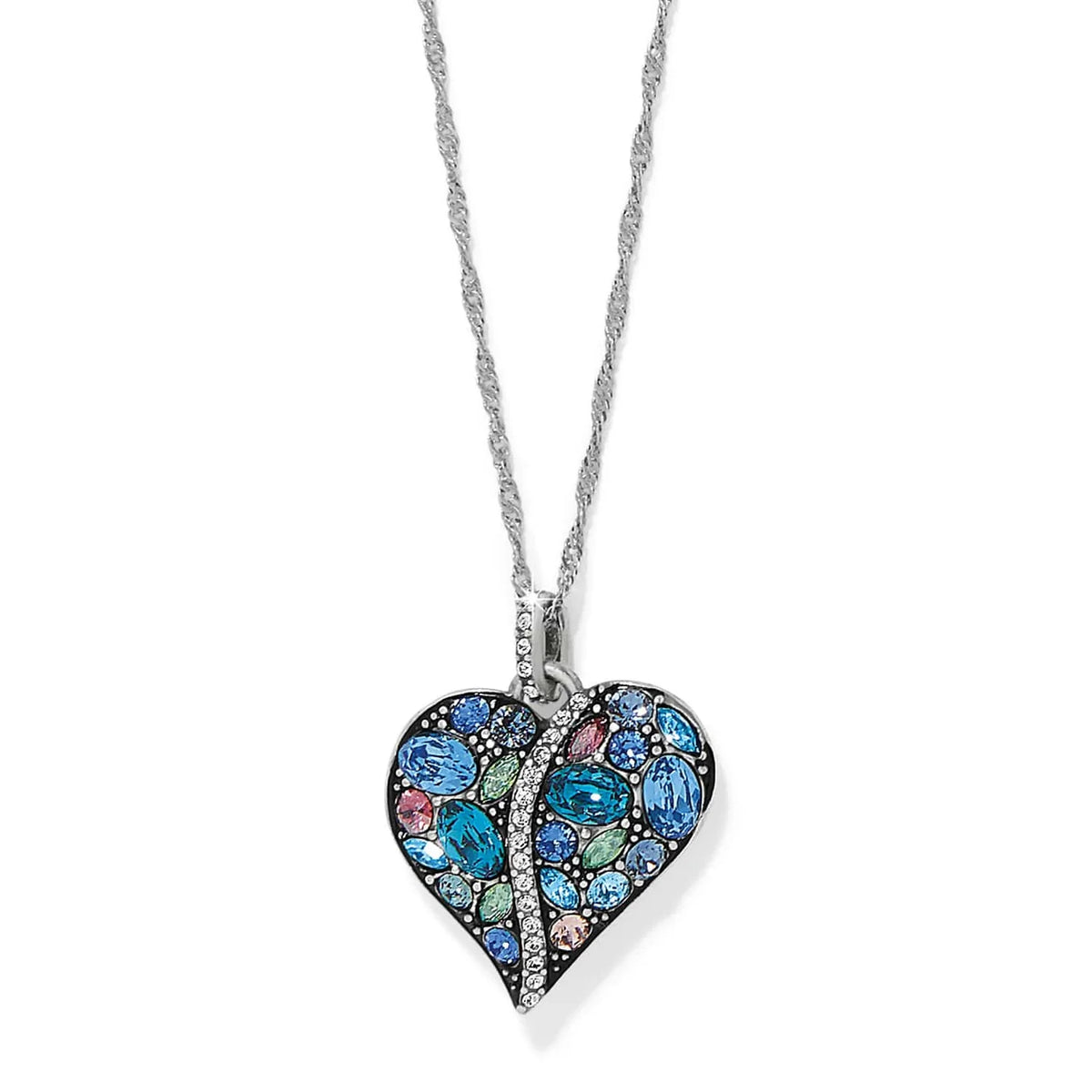 BRI Trust Your Journey Heart Necklace