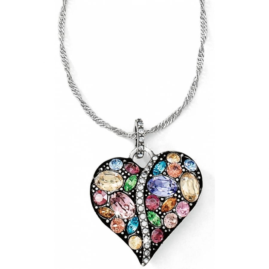 BRI Trust Your Journey Heart Necklace