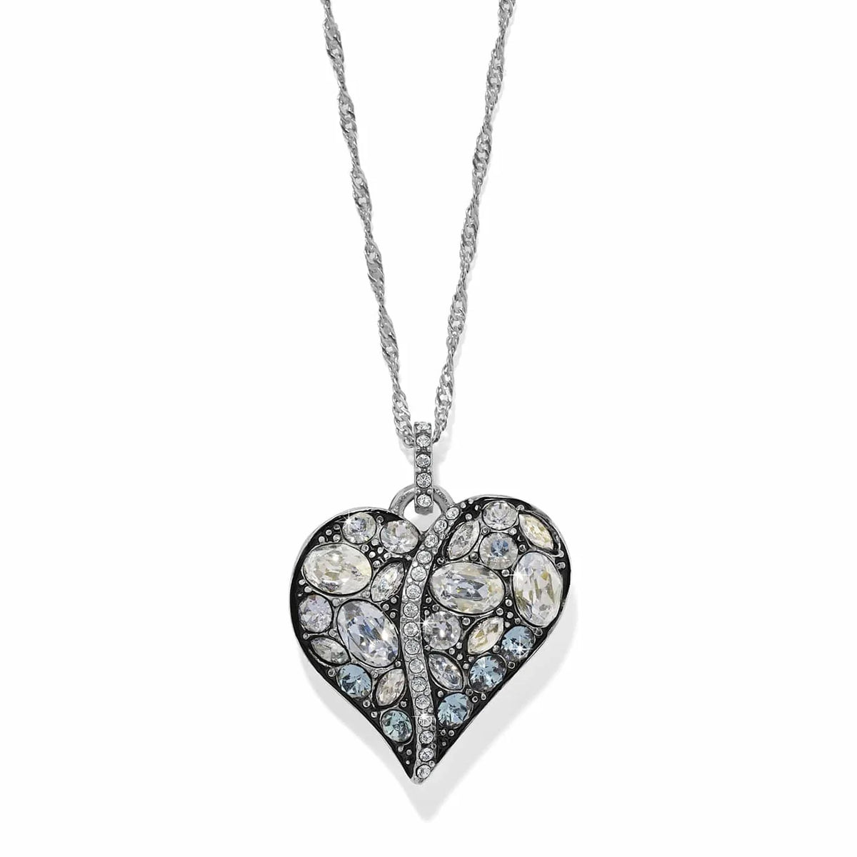 BRI Trust Your Journey Heart Necklace