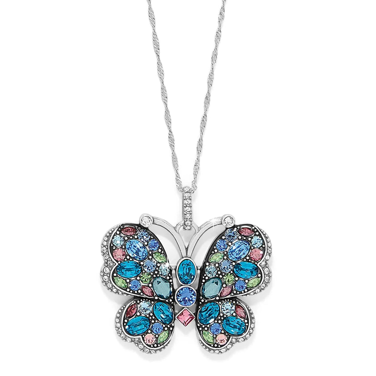 BRI Trust Your Journey Butterfly Necklace