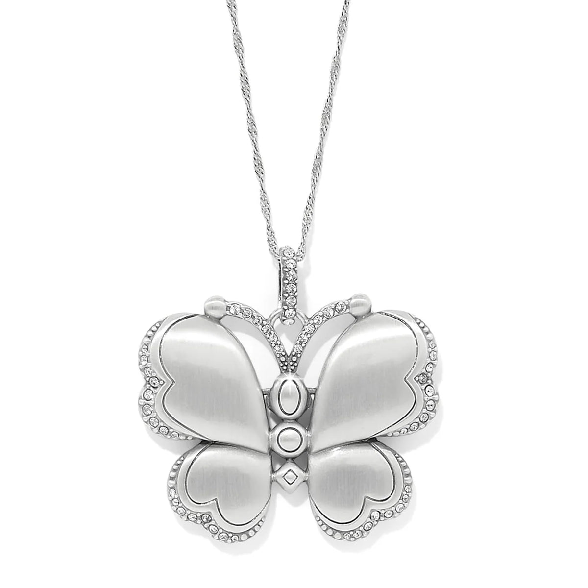 BRI Trust Your Journey Butterfly Necklace
