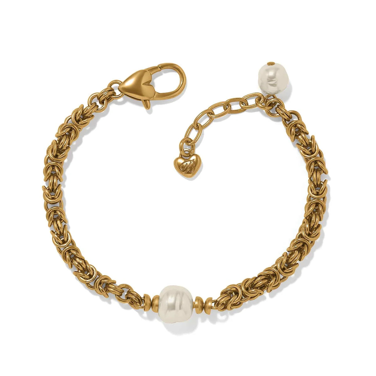 BRI Trust Your Journey Pearl Chain Bracelet