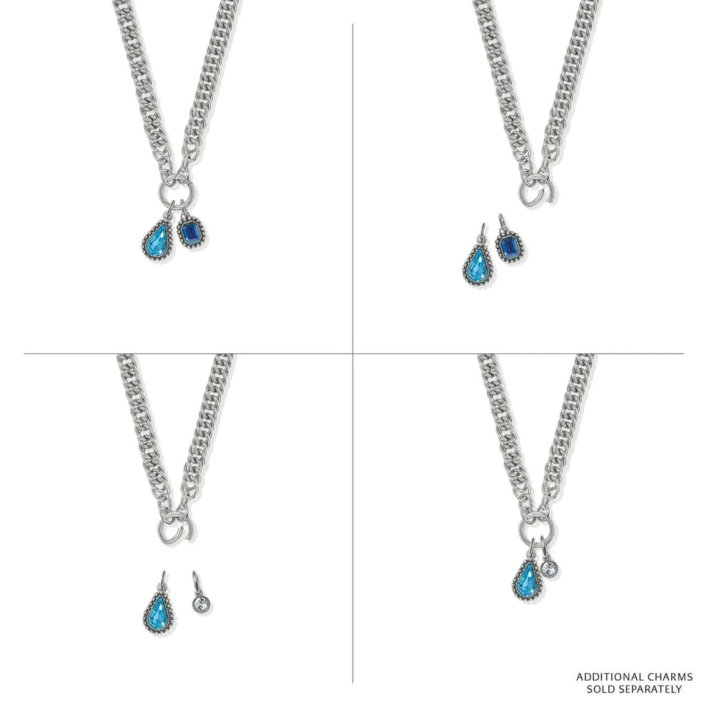 BRI Twinkle Luxe Charm Link Necklace