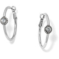 BRI Twinkle Medium Hoop Post Earrings
