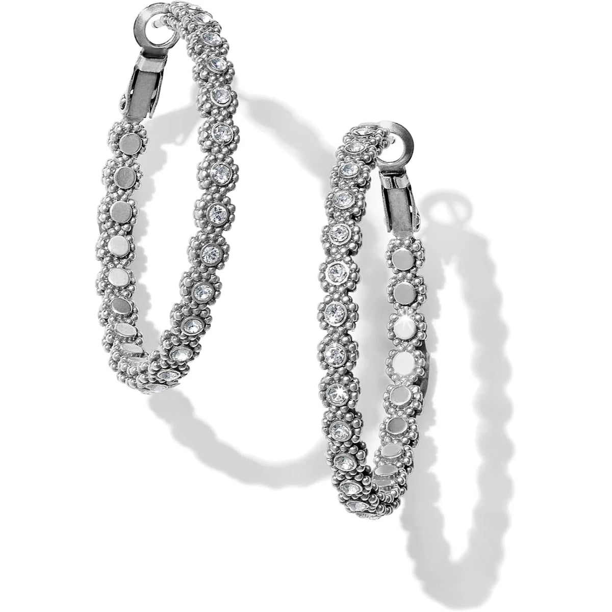 BRI Twinkle Splendor Medium Hoop Earrings