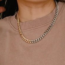 Load image into Gallery viewer, Jenny Two Tone Chain Necklace
