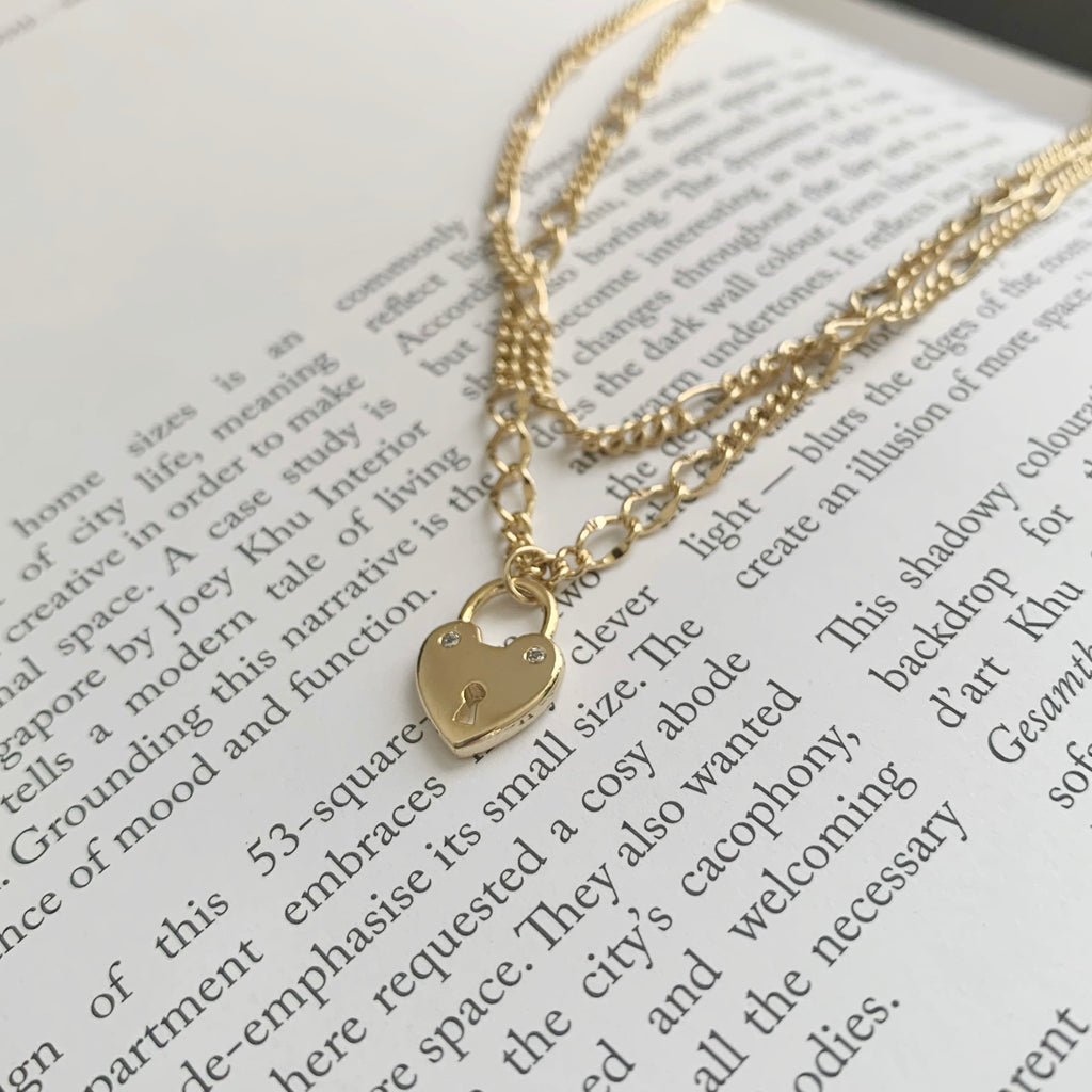 Dainty Heart Layered Necklace