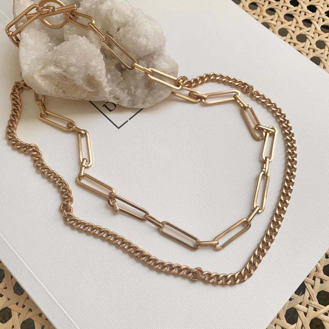 Lola Double Layered Necklace