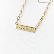 Load image into Gallery viewer, MAMA Tag Necklace
