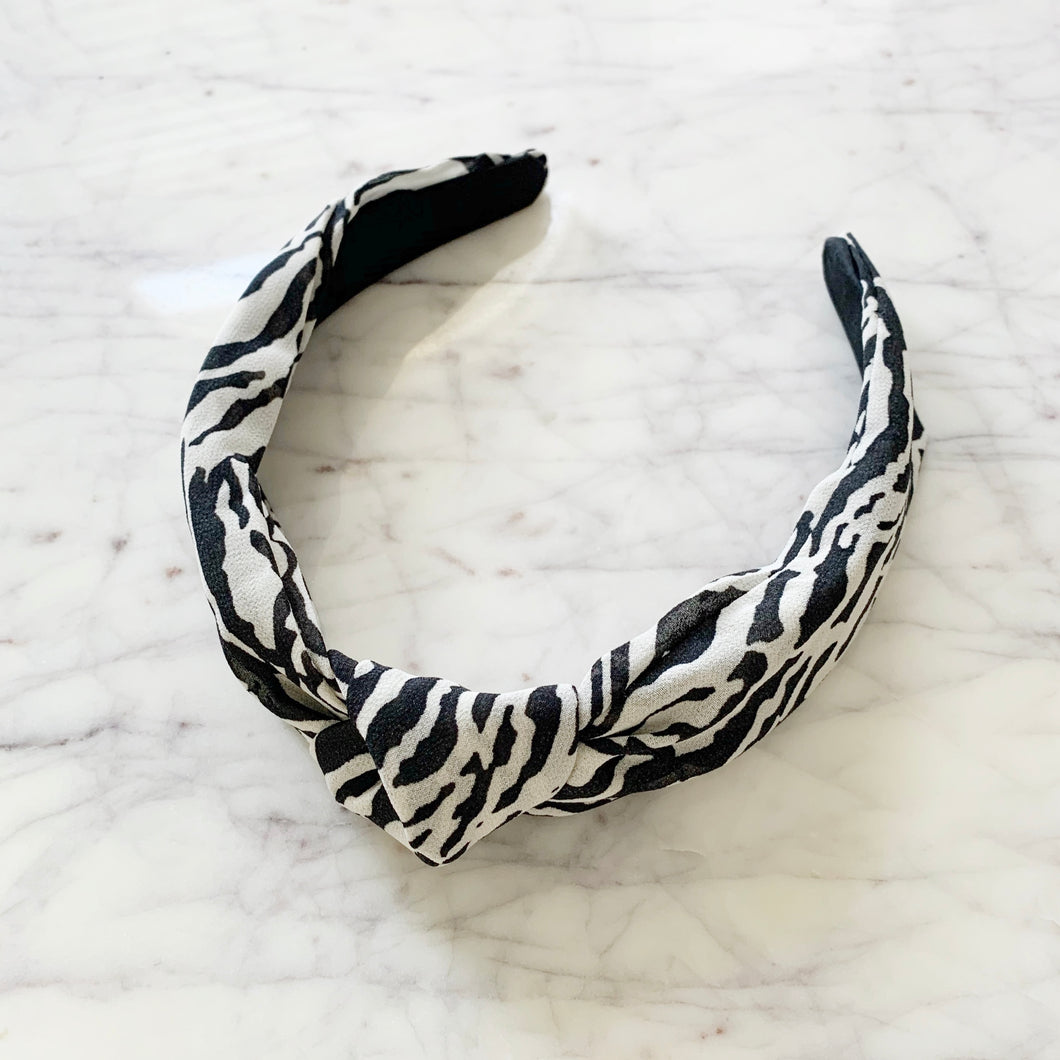 Vanna Zebra Headband