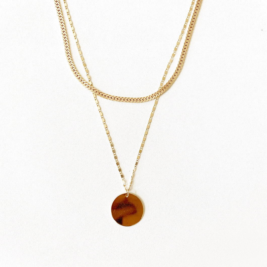 Demi Double Layered Necklace