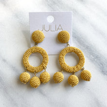 Load image into Gallery viewer, Veronique Beaded Accent Earrings
