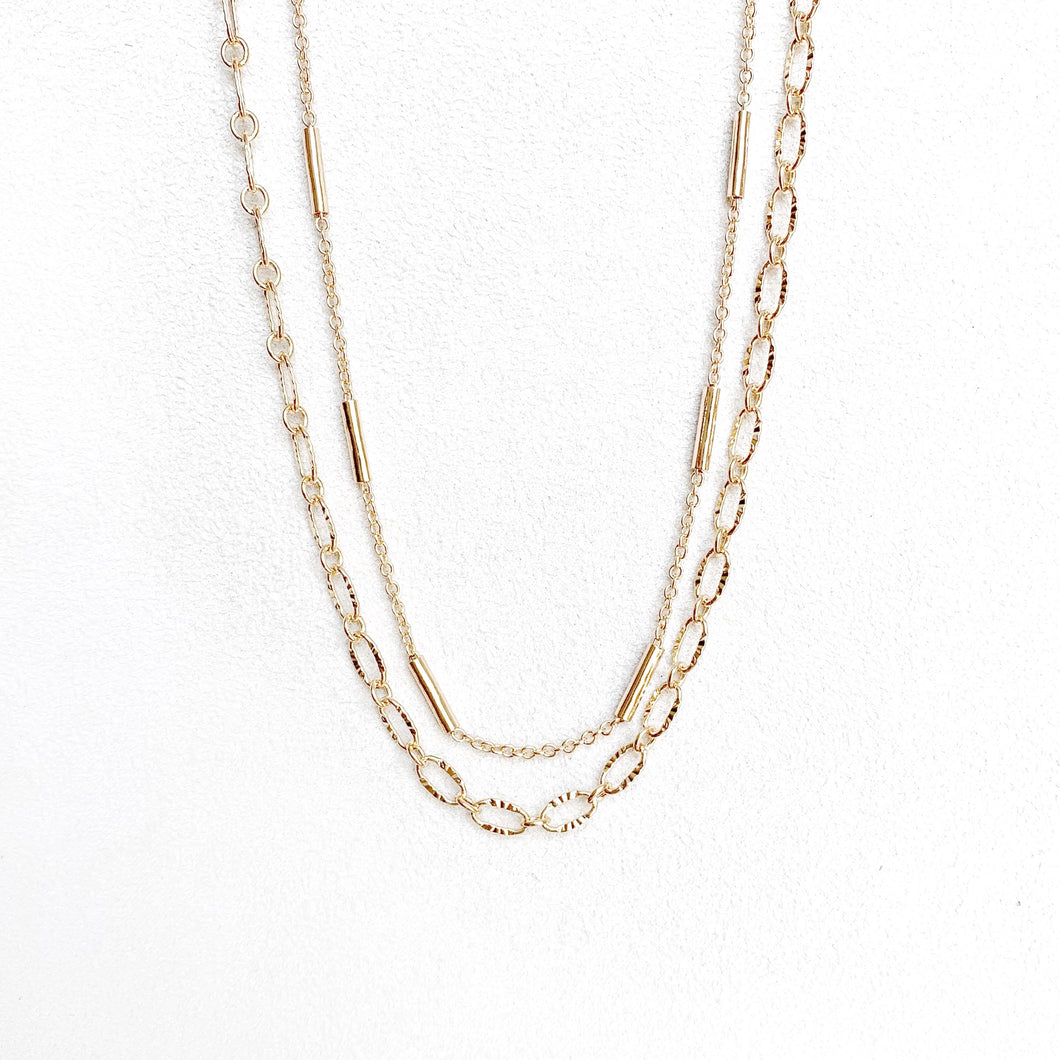 Presley Pre-Layered Chain Necklace
