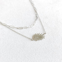 Load image into Gallery viewer, Getty Layered Leaf Necklace
