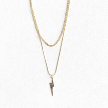 Load image into Gallery viewer, Ashlyn Layered Lightning Bolt Necklace
