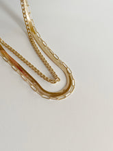 Load image into Gallery viewer, Triple Layered Chain Necklace
