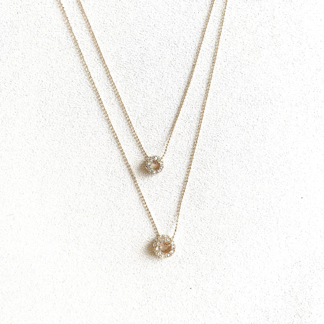 Reeve Double Drop Necklace