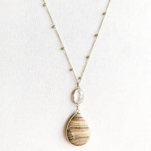 Load image into Gallery viewer, Rylie Stone Drop Necklace
