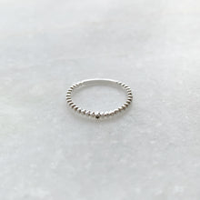 Load image into Gallery viewer, Dainty Metal Bead Ring
