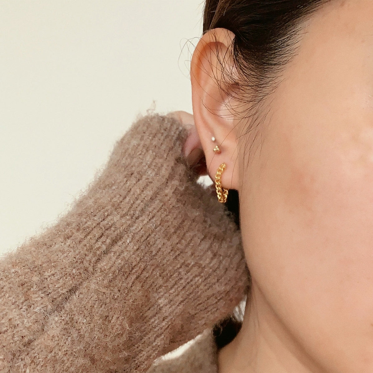 Dainty Link Earrings