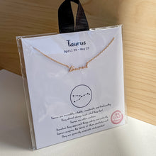 Load image into Gallery viewer, Handwritten Constellation Pendant Necklace
