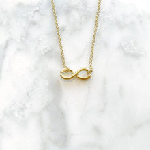 Load image into Gallery viewer, Sterling Silver Infinity Necklace
