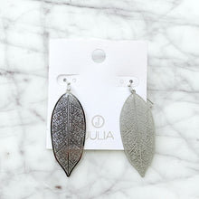 Load image into Gallery viewer, Tessa Leaf Earrings
