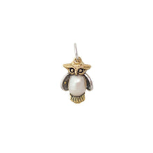 Load image into Gallery viewer, Pearl of Wisdom Owl Pendant
