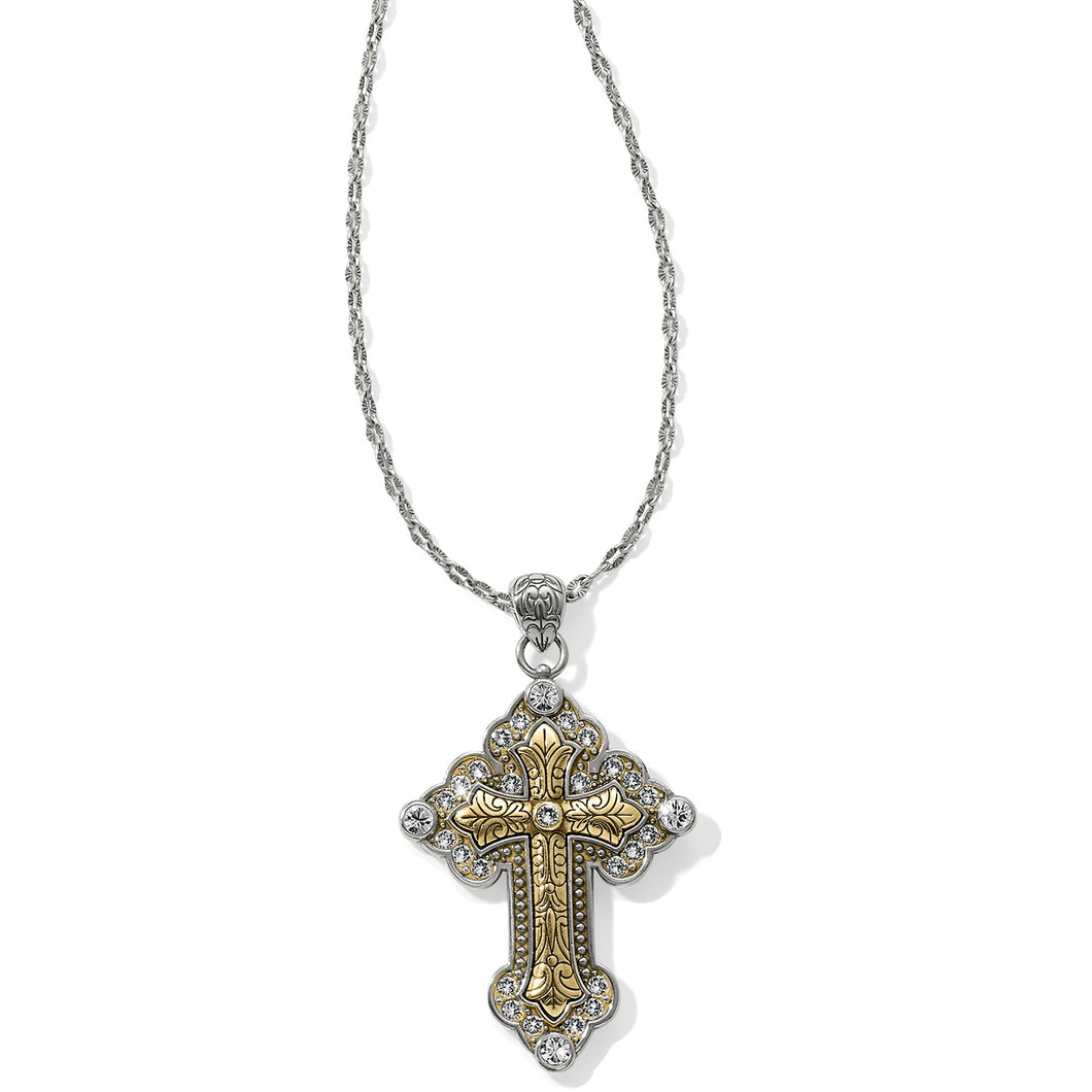 Greek Large Convertible Cross Necklace